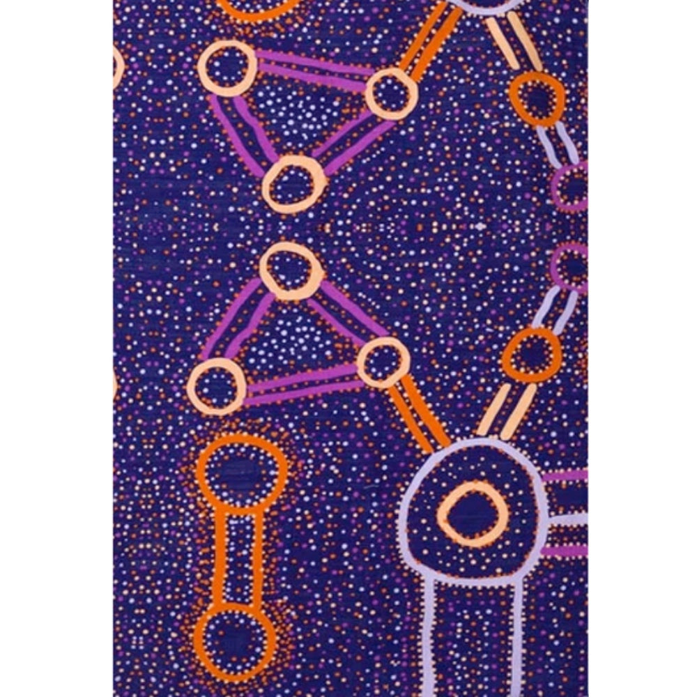 TEA TOWEL, KITCHEN TOWEL - ABORIGINAL ART - MADE IN AUSTRALIA - 100% COTTON - WATSON ROBERTSON - INDIGENOUS, SOUVENIR, GIFT