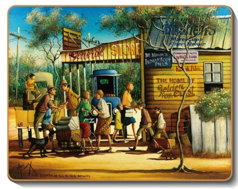 australian placemats coasters