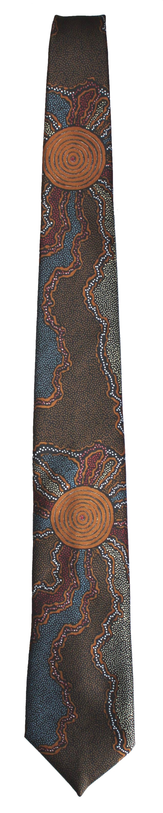 fire and water dreaming brown tie