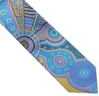 kangaroo story blue yellow tie