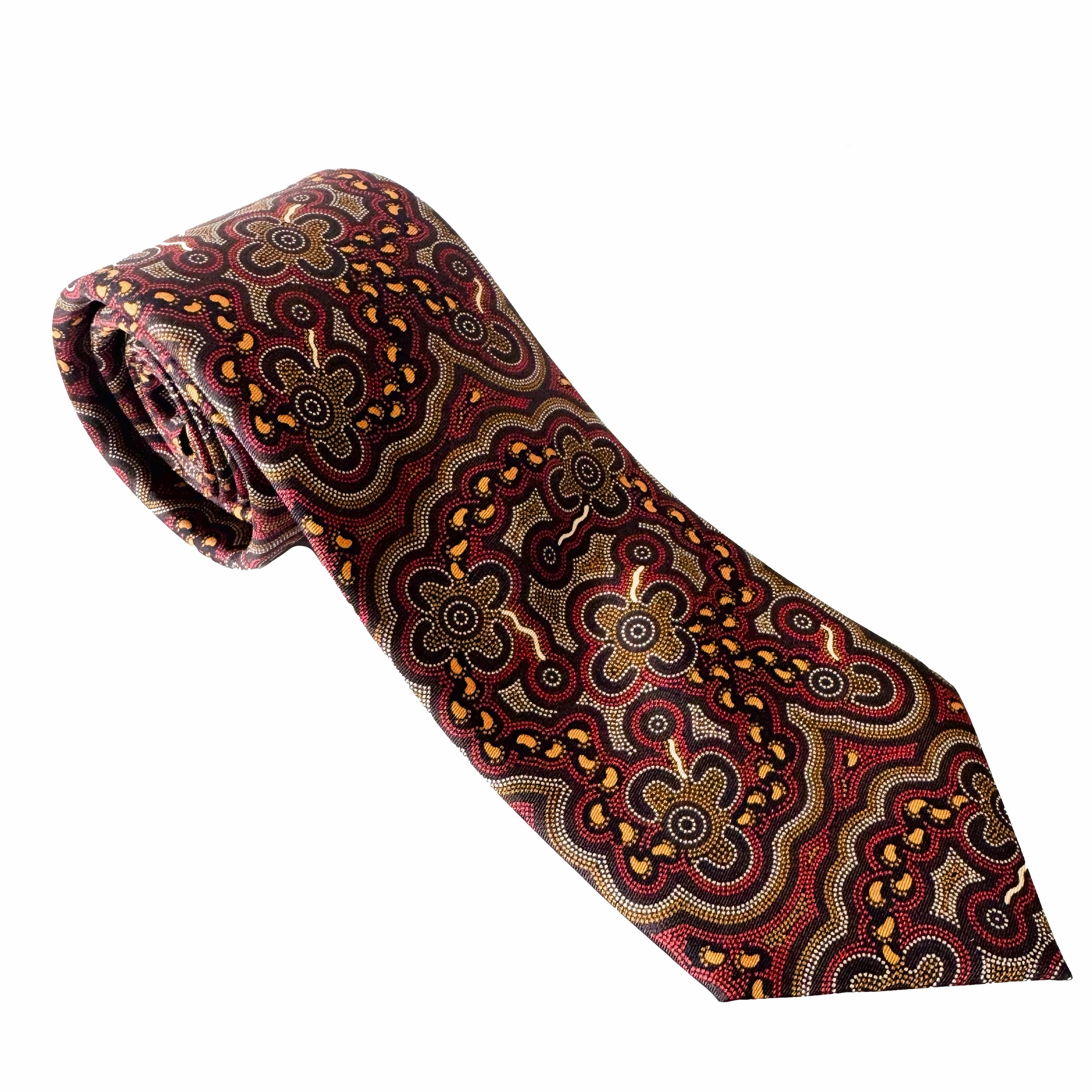 on walkabout ochre tie