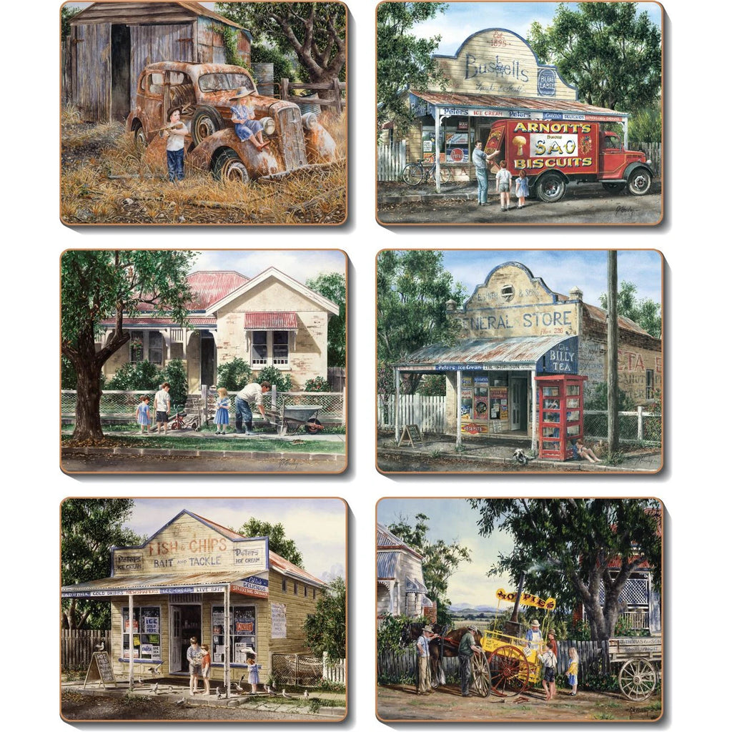 australian placemats coasters