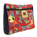 LARGE TOILETRY BAG, WASH BAG - ABORIGINAL ART - DEBRA McDONALD - AUSTRALIA, INDIGENOUS, SOUVENIR, GIFT