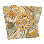 TOTE BAG, SHOPPING BAG, BEACH BAG - ABORIGINAL ART - ROAD TO FREEDOM - AUSTRALIA, INDIGENOUS, SOUVENIR, GIFT