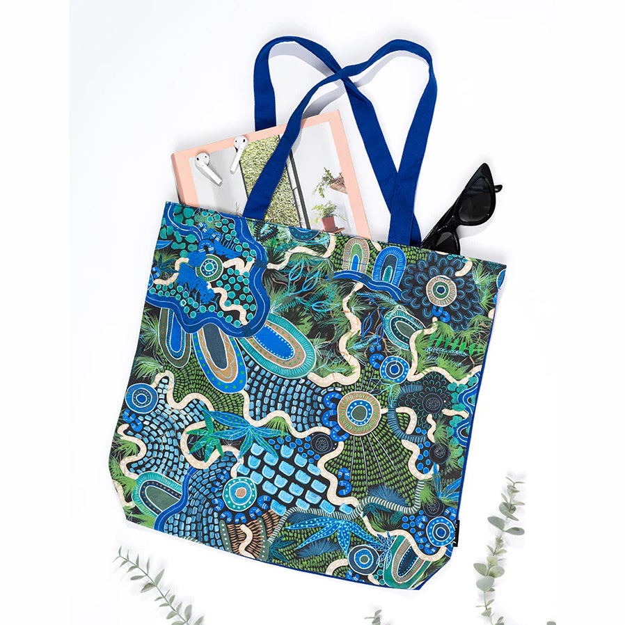 aboriginal tote bag