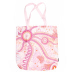 TOTE BAG, SHOPPING BAG, BEACH BAG - ABORIGINAL ART - A BRIGHT FUTURE - AUSTRALIA, INDIGENOUS, SOUVENIR, GIFT