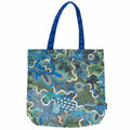 TOTE BAG, SHOPPING BAG, BEACH BAG - ABORIGINAL ART - KOKODA JOURNEY - AUSTRALIA, INDIGENOUS, SOUVENIR, GIFT
