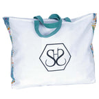 TOTE BAG, SHOPPING BAG, BEACH BAG - ABORIGINAL ART - FIREWHEEL - AUSTRALIA, INDIGENOUS, SOUVENIR, GIFT