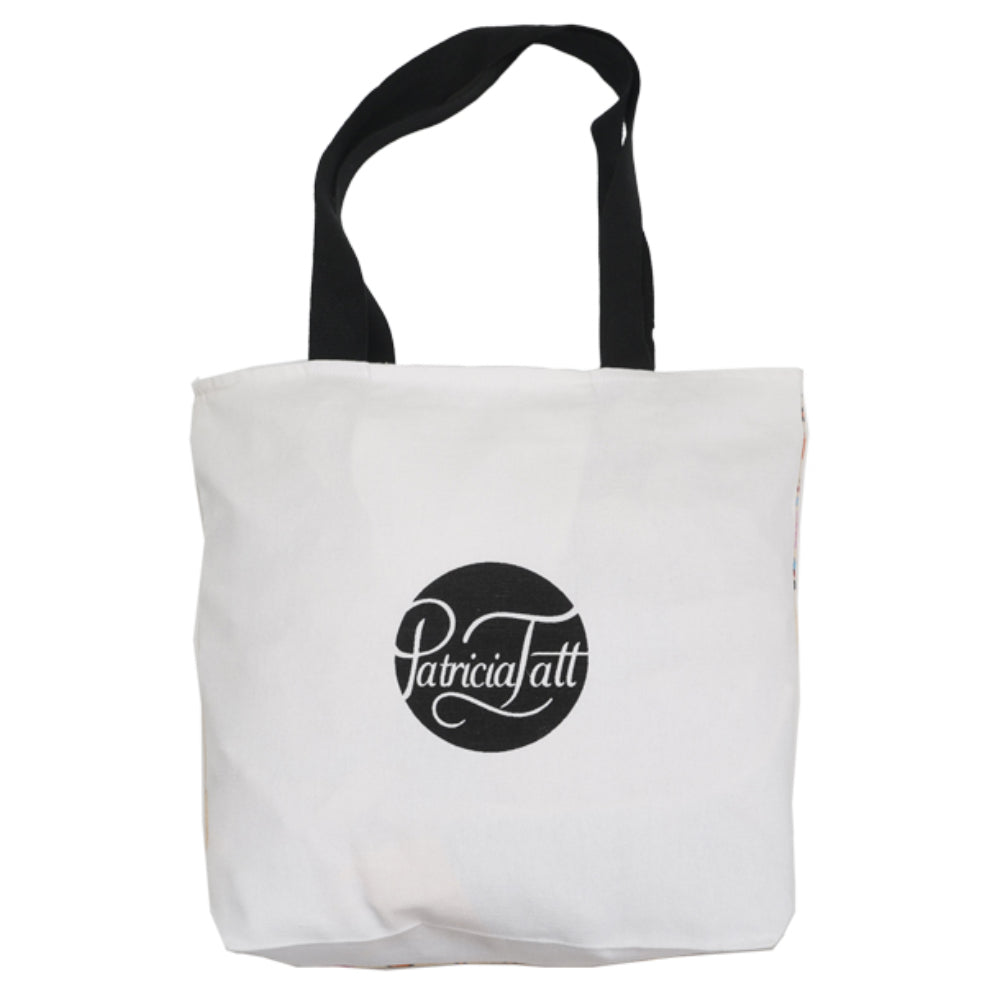 TOTE BAG, SHOPPING BAG, BEACH BAG - ABORIGINAL ART - ROCKS AND WATERHOLES - AUSTRALIA, INDIGENOUS, SOUVENIR, GIFT