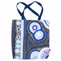 TOTE BAG, SHOPPING BAG, BEACH BAG - ABORIGINAL ART - FUTURE DREAMING - AUSTRALIA, INDIGENOUS, SOUVENIR, GIFT