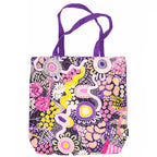 TOTE BAG, SHOPPING BAG, BEACH BAG - ABORIGINAL ART - LEGACY - AUSTRALIA, INDIGENOUS, SOUVENIR, GIFT