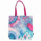 TOTE BAG, SHOPPING BAG, BEACH BAG - ABORIGINAL ART - MY JOURNEY - AUSTRALIA, INDIGENOUS, SOUVENIR, GIFT