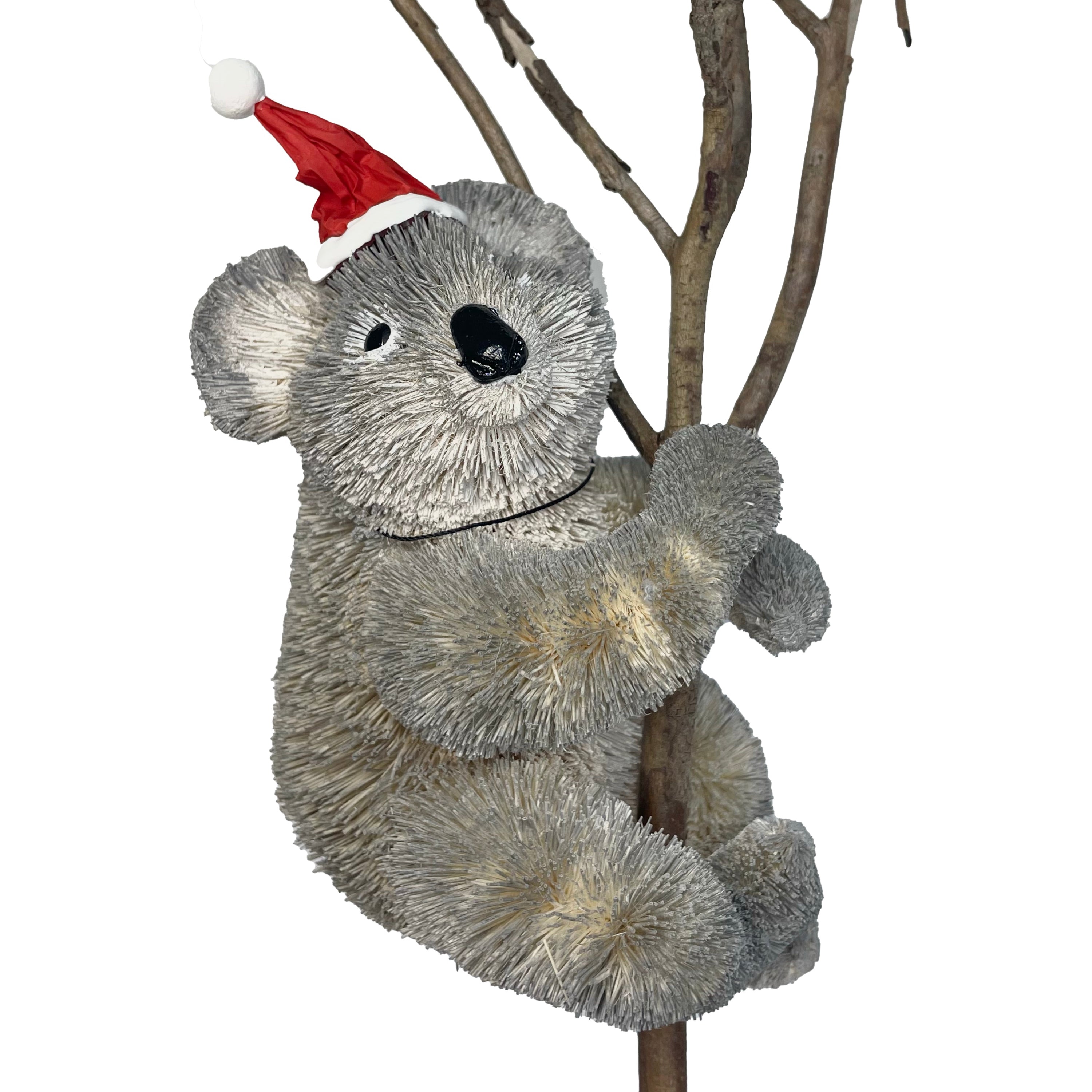 CHRISTMAS TREE TOPPER, BRANCH HOLDER - KOALA ANIMAL - ORNAMENT - AUSTRALIA, SOUVENIR, GIFT, XMAS