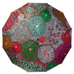 UMBRELLA (AUTO OPEN & CLOSE) - ABORIGINAL  ART - CORAL HAYES - AUSTRALIA, INDIGENOUS, SOUVENIR, GIFT