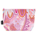 MAKEUP BAG, COSMETIC PURSE - ABORIGINAL ART - A BRIGHT FUTURE - UTILITY CASE, PENCIL CASE - AUSTRALIA, INDIGENOUS, SOUVENIR, GIFT