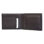 MENS WALLET - ABORIGINAL  ART - LEATHER - BROWN, TAN, TWO TONE - KANGAROO - AUSTRALIA, INDIGENOUS, SOUVENIR, GIFT