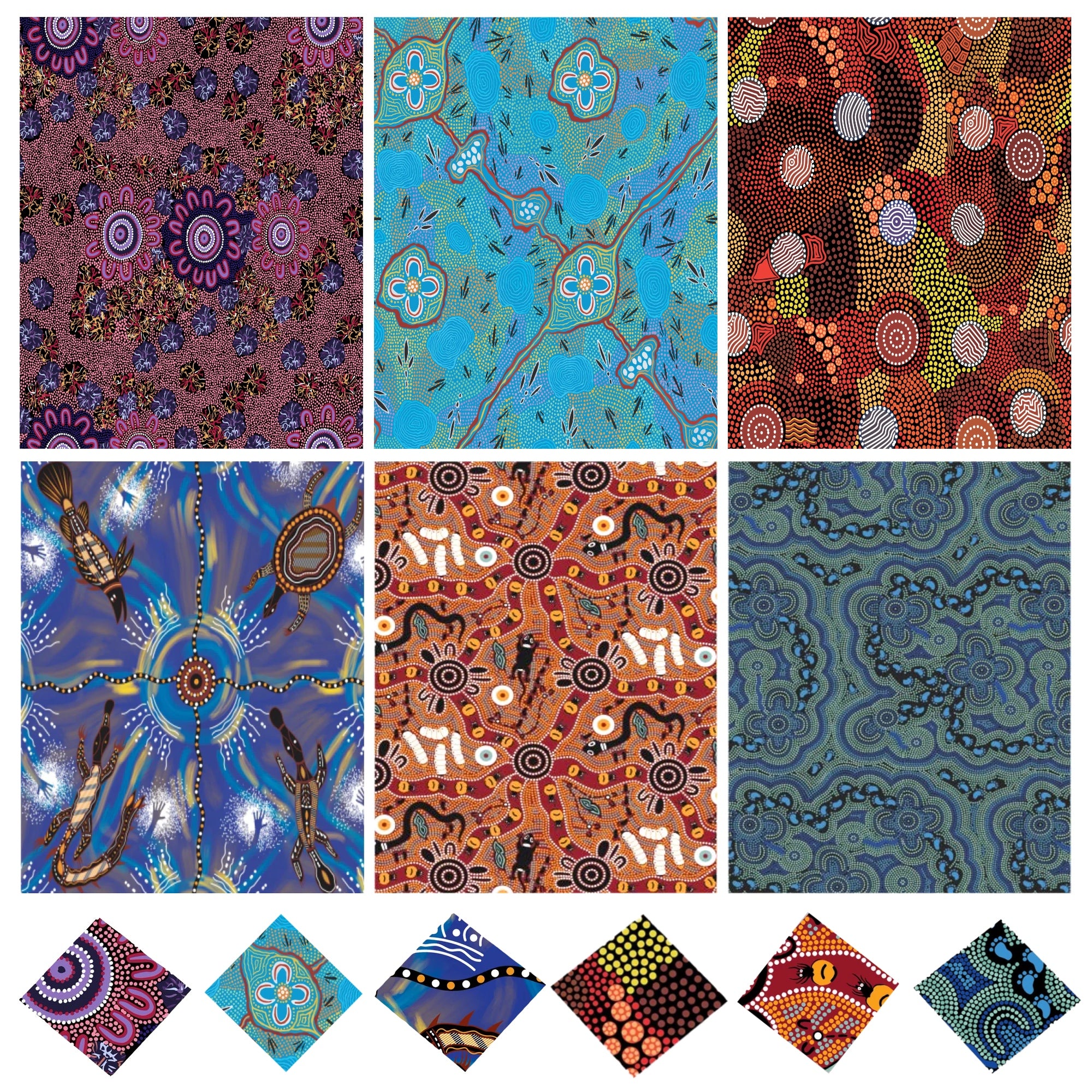 aboriginal wrapping paper